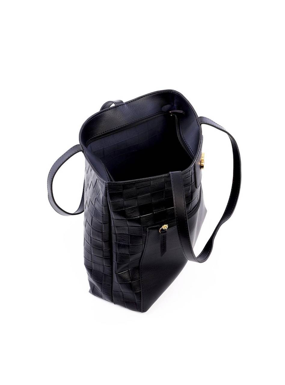 Bolsa Shopper Quadrada - Preta BSI-6314 - PR
