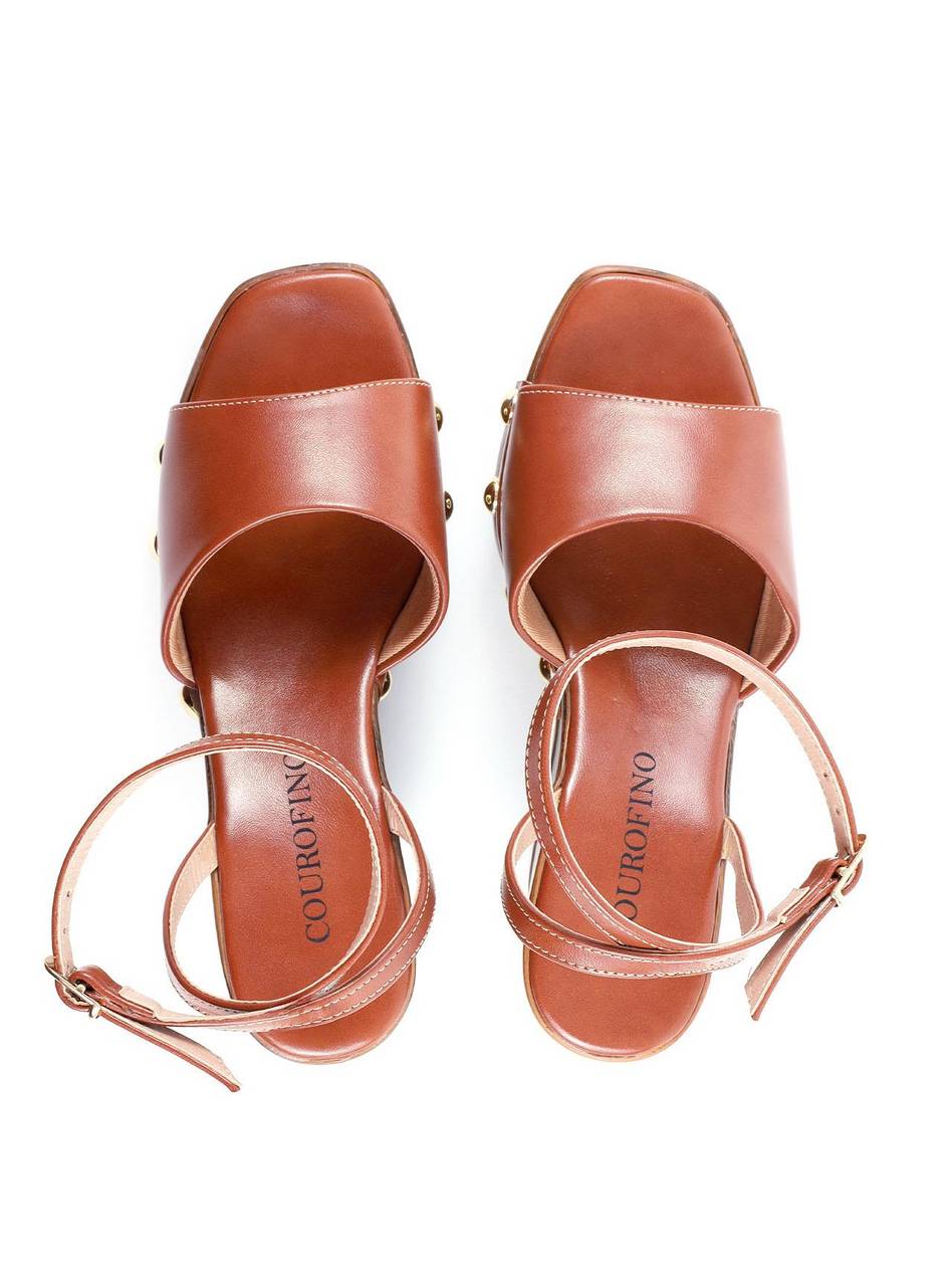 Sandália salto Plataforma com Detalhes Laterais - Castor SDI-11763 - CS
