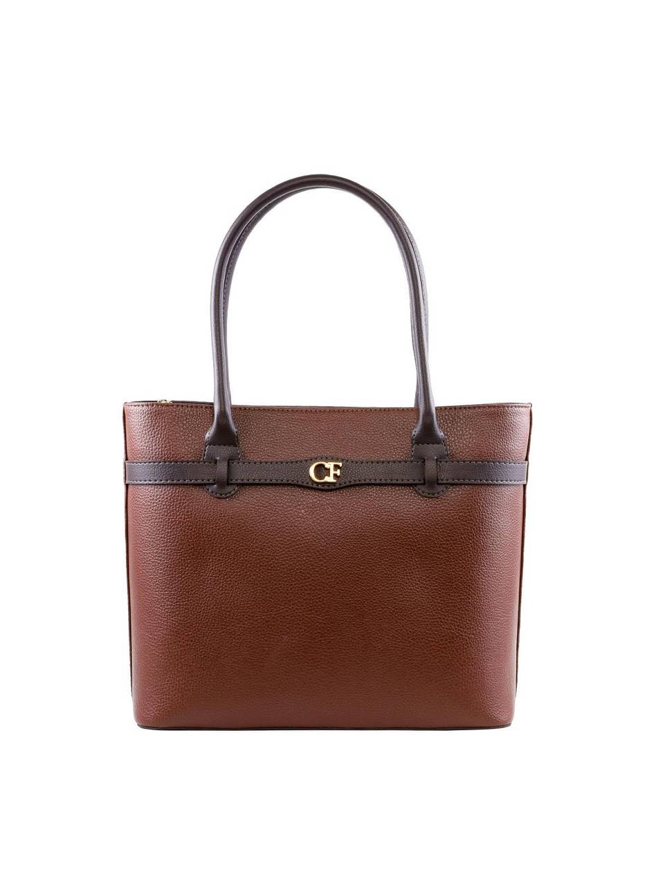 Bolsa Shopper com Tira Frontal - Cacau BSI-6434 - CA