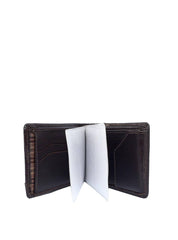 Carteira Masculina Clássica Couro Aberta 2 Porta Cartão Cacau CAI-178 - CA