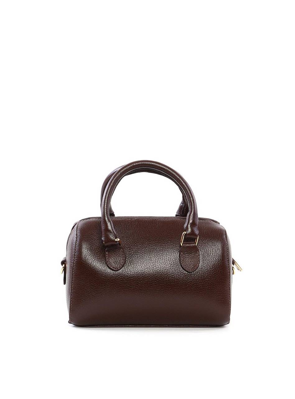 Bolsa Baú com Alça Dupla e Charm - Cacau BSI-6059 - CA