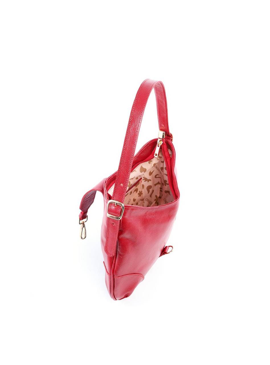Bolsa Hobo de Mão com Mosquetão - Vermelha BSI-6113 - VE