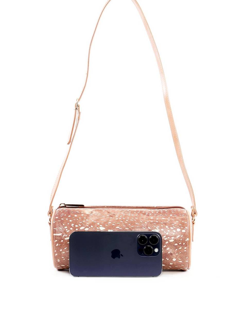 Bolsa Baguete Pequena Bowling - Animal Print BSI-6457AP