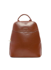 Mochila Feminina Casual em Couro com Duas Divisórias - Castor MEI-448 - CS