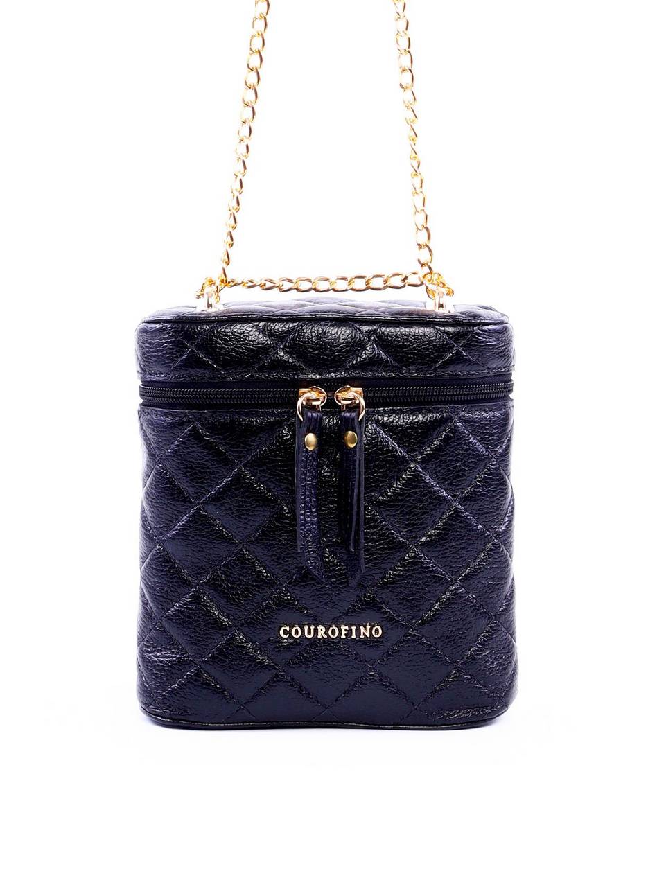 Bolsa Catherine Bucket Matelassê - Preta BSI-6323 - PR