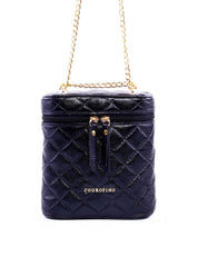 Bolsa Catherine Bucket Matelassê - Preta BSI-6323 - PR