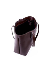 Bolsa Tote Tiracolo com Texturas - Cacau BSI-5972 - CA