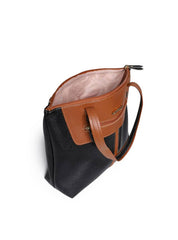 Bolsa Feminina Tote Grande Preta BSI-5886 - PR