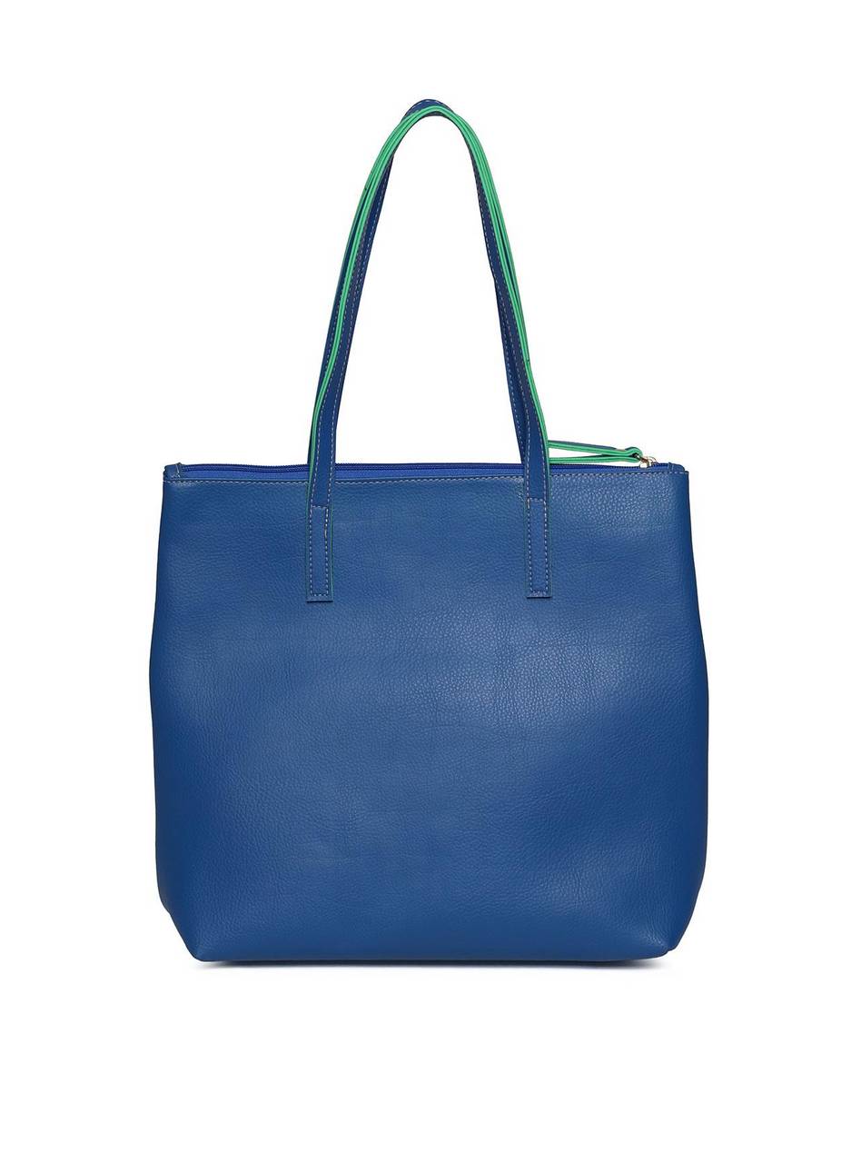 Bolsa Tote Transversal Média Azul BSI-5748 - AZ