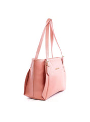 Bolsa Tote com Detalhe de Fivela e Recorte - Nude BSI-6189 - NU