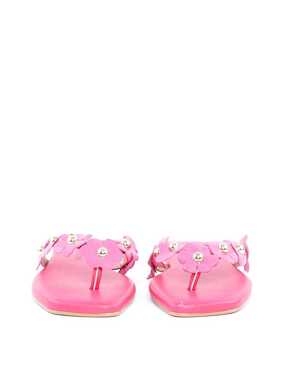 Rasteira de Dedo com Mini Flores - Pink SDI-11821 - PK