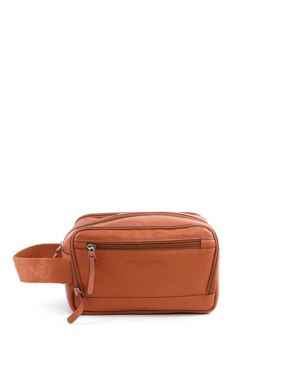 Necessaire Masculina Média Alça Couro - Castor NSI-126 - CS