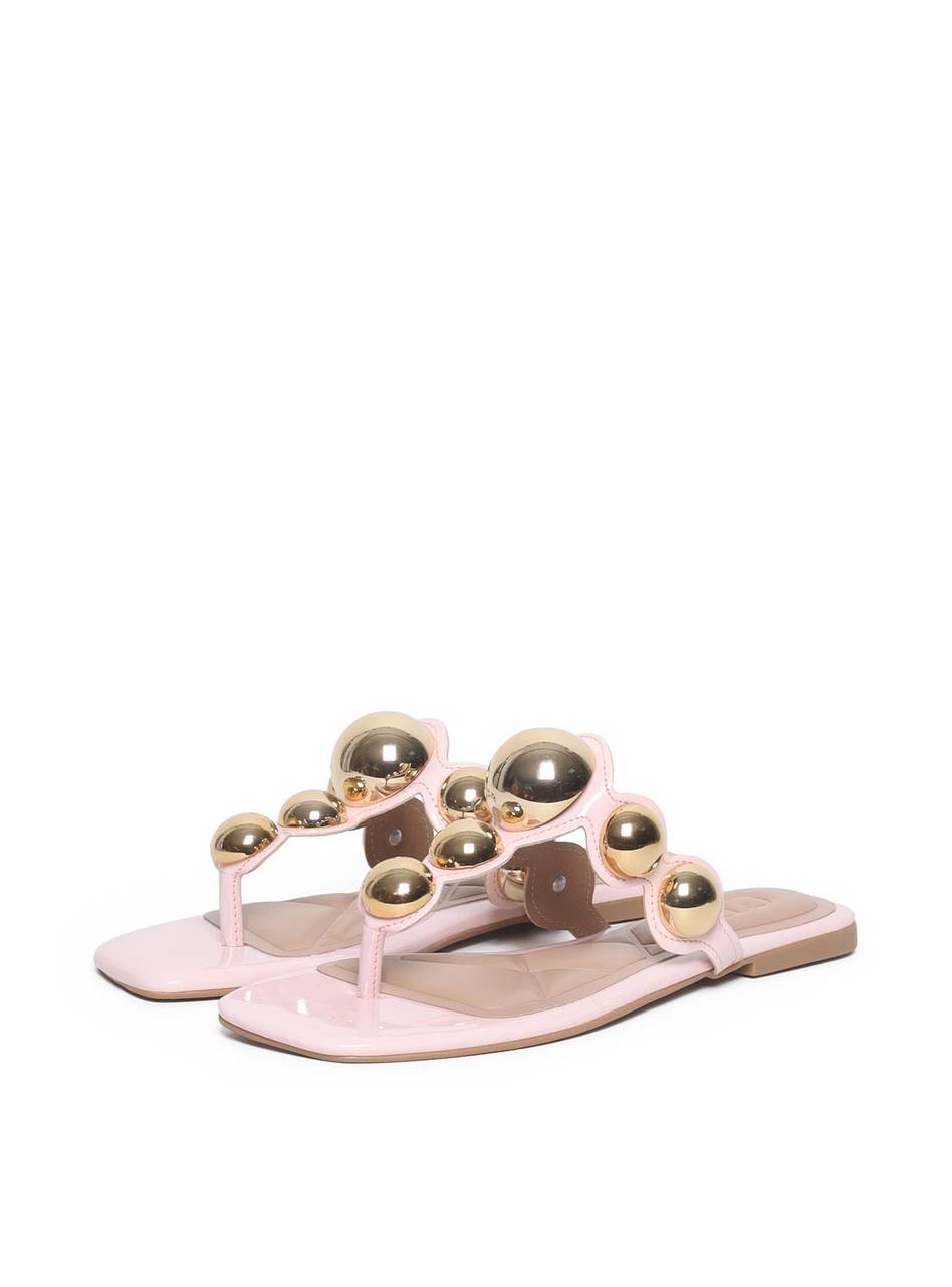 Sandália Feminina Rasteira Maxi - Rosa SDI-11564 - RS