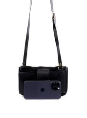 Bolsa Carteira Transversal Pequena - Preta BSI-6430 - PR
