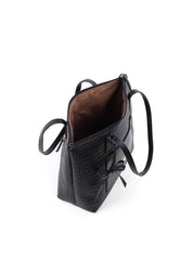 Bolsa Shopper Bag Charm Laço - Preta BSI-6381 - PR