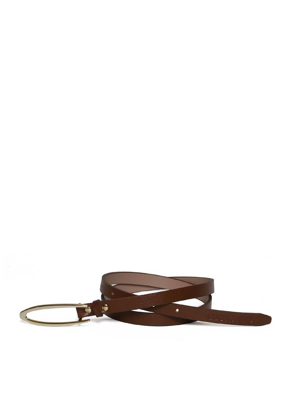 Cinto Feminino em Couro com Fivela Orgânica - Castor CTI-971 - CS