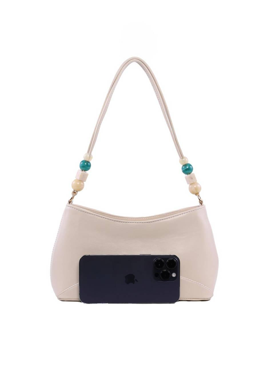 Bolsa Baguete Pequena com Detalhes Translúcidos - Fenno BSI-6473 - FE