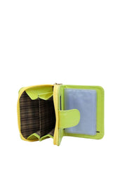 Carteira Masculina Slim Couro Amarela CAI-835 - AM