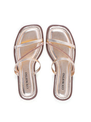 Rasteira Tiras Finas com Strass SDI-12255 - AU