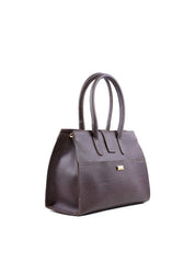 Bolsa Tote com Enfeite Meia Argola - Cacau BSI-6227 - CA