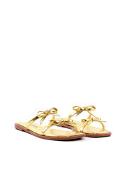 Sandália Rasteira com Laço Duplo SDI-12253 - AU