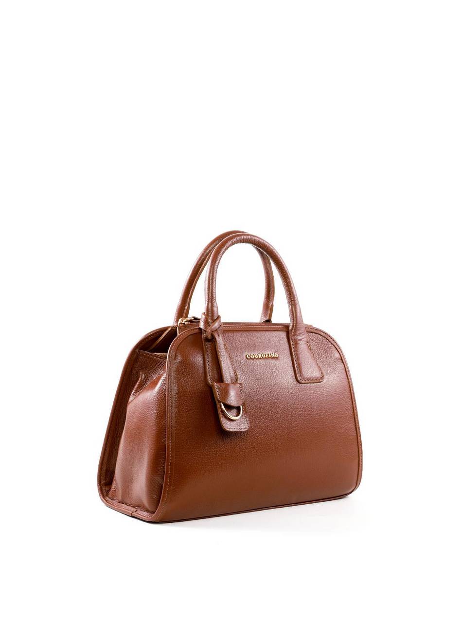 Bolsa Tote de Mão Alça Dupla e Charm - Castor BSI-6124 - CS