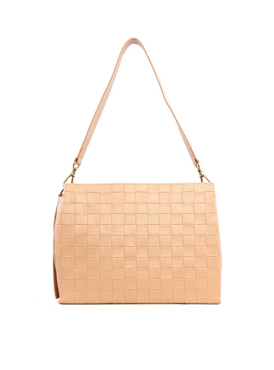 Bolsa Tote Alça com Mosquetão - Nude BSI-6248 - NU