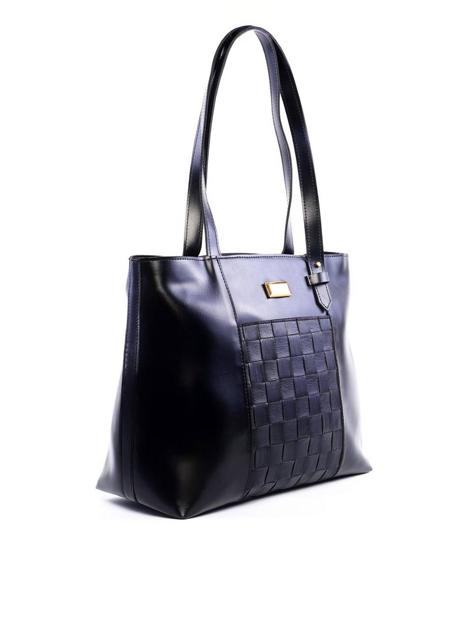 Bolsa Shopper com Bolso Frontal - Preta BSI-6264 - PR