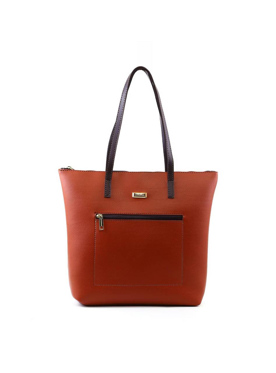 Bolsa Shopper com Bolso Frontal - Castor BSI-6361 - CS