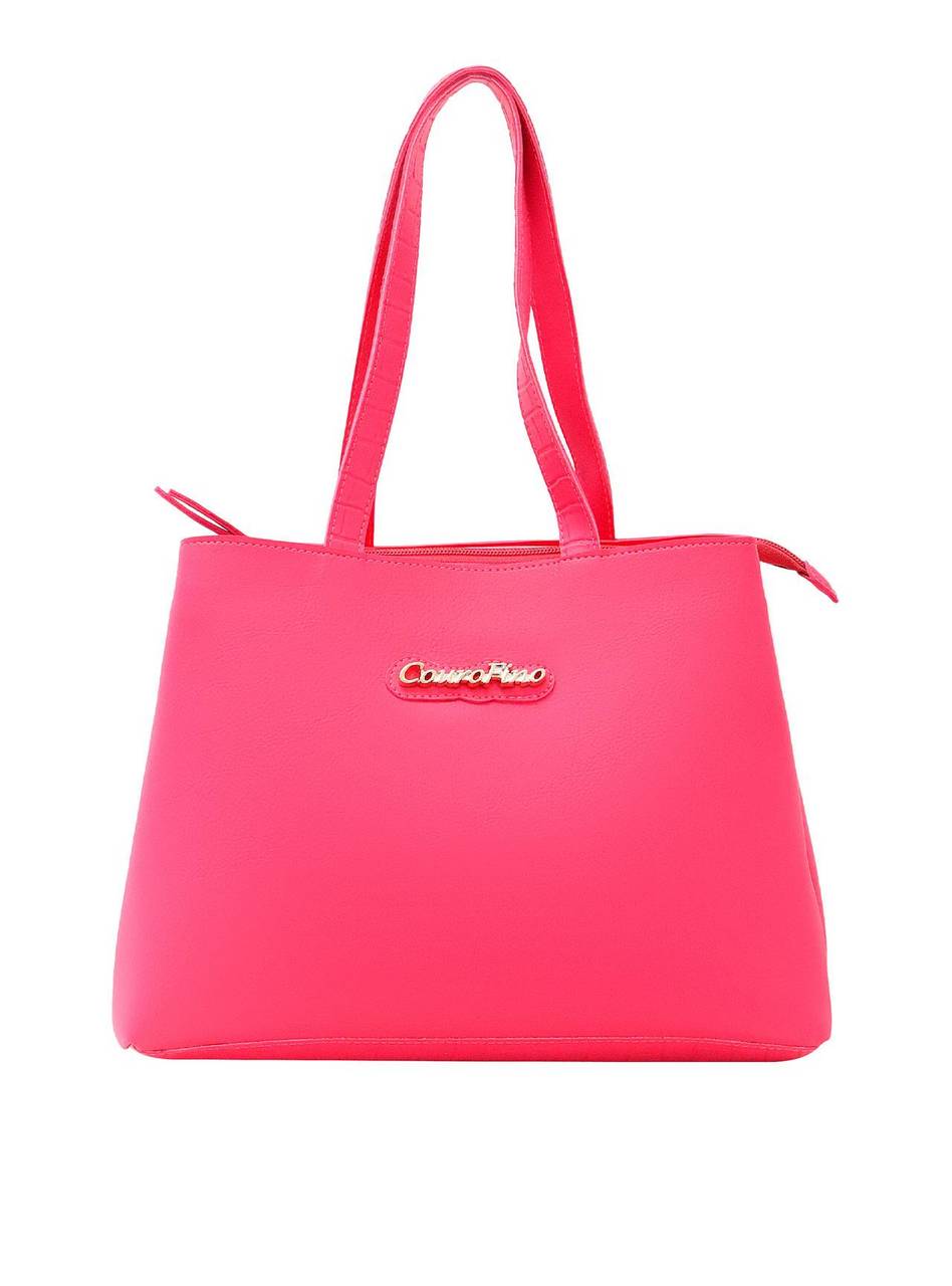 Bolsa Shopper Média Tiracolo Lisa Pink BSI-5099 - PK