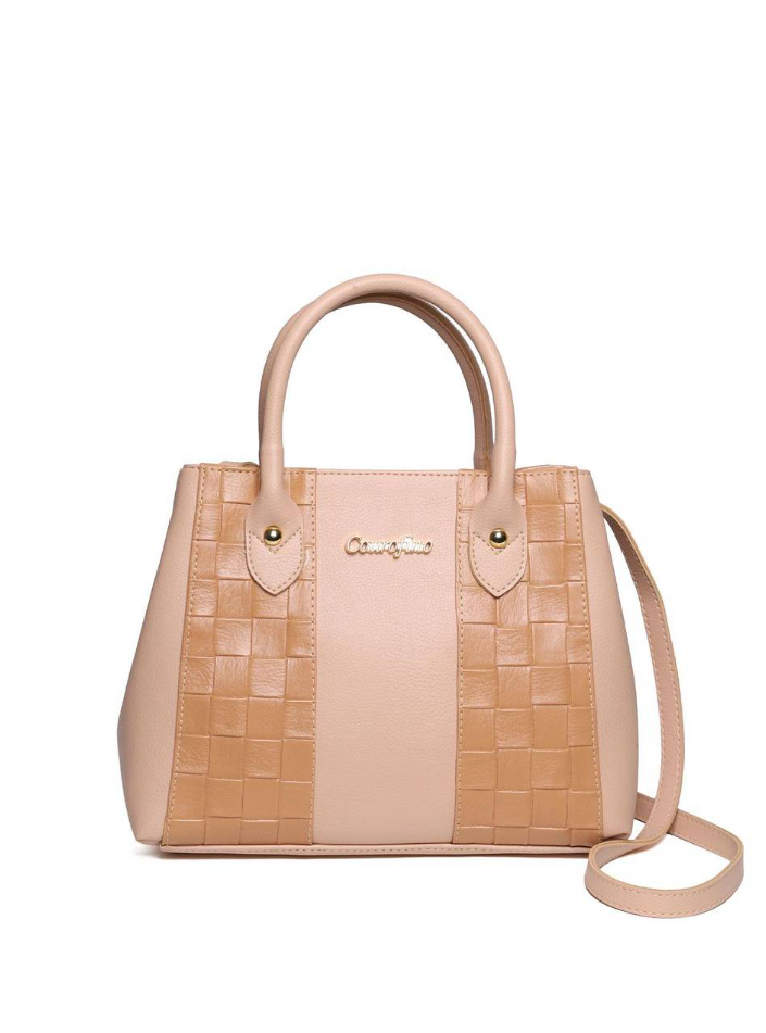 Bolsa Tote Mão Transversal Pequena - Nude BSI-5766 - NU