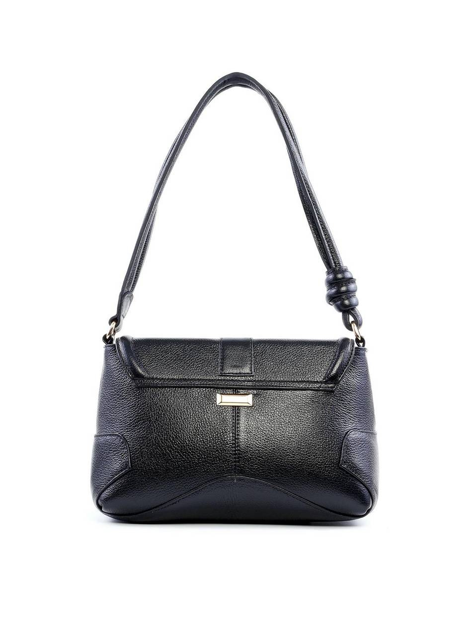 Bolsa Satchel com Costuras - Preta BSI-6249 - PR