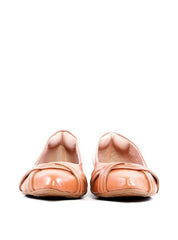 Sapatilha de Bico Fino com Tira Pespontada - Nude SDI-11899 - NU