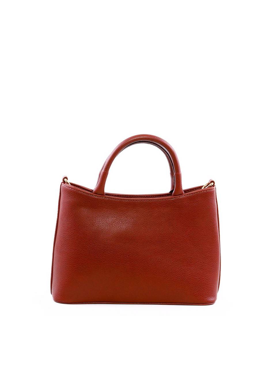 Bolsa Tote Quadrada Média Alça Dupla - Cacau BSI-6278 - CA