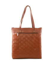 Bolsa Shopper Tiracolo com Tressê e Esferas nas Alças BSI-6553 - CS