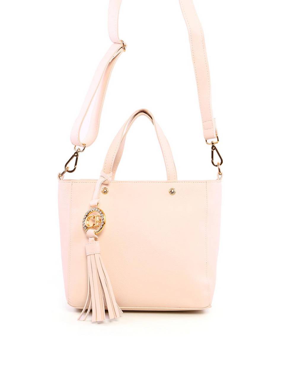 Bolsa Tote Quadrada com Barbicacho - Fenno BSI-6273 - FE