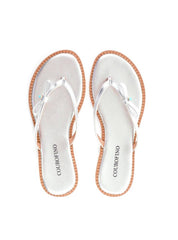 Rasteira de Dedo com Fivela - Prata SDI-11914 - PT