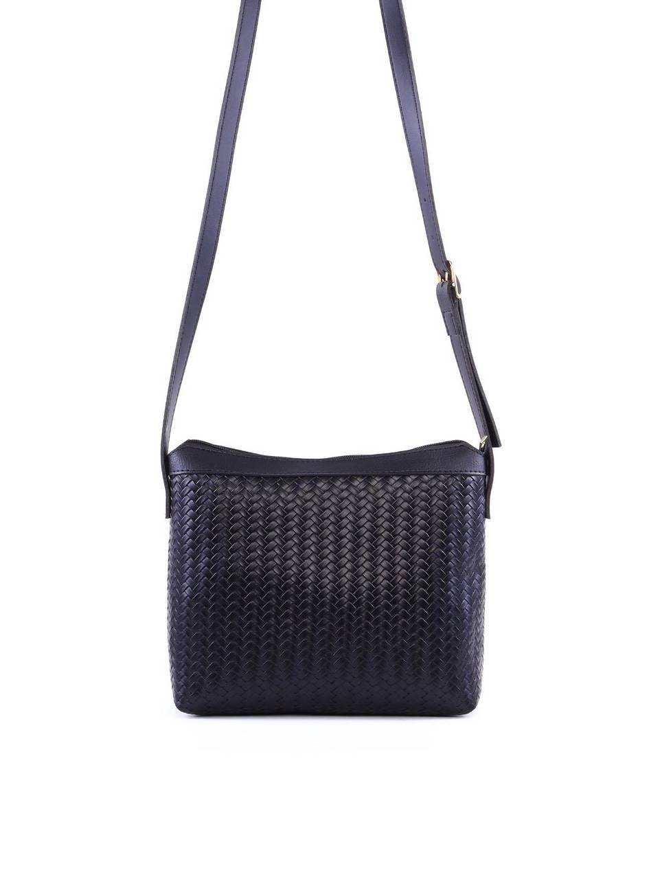 Bolsa Tote Transversal Quadrada - Preta BSI-6355 - PR