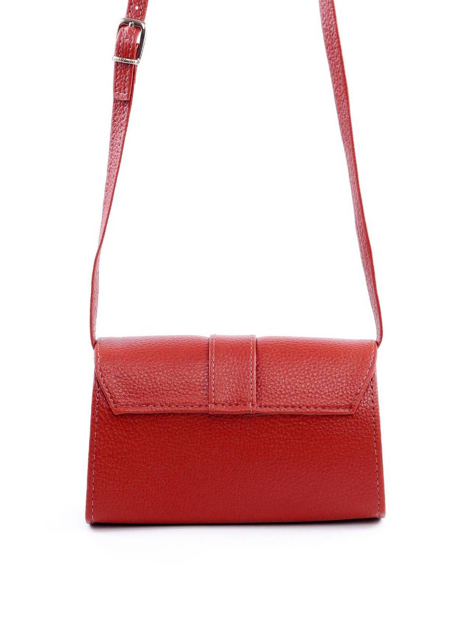 Bolsa Satchel Transversal Retangular - Vermelha BSI-6074 - VE