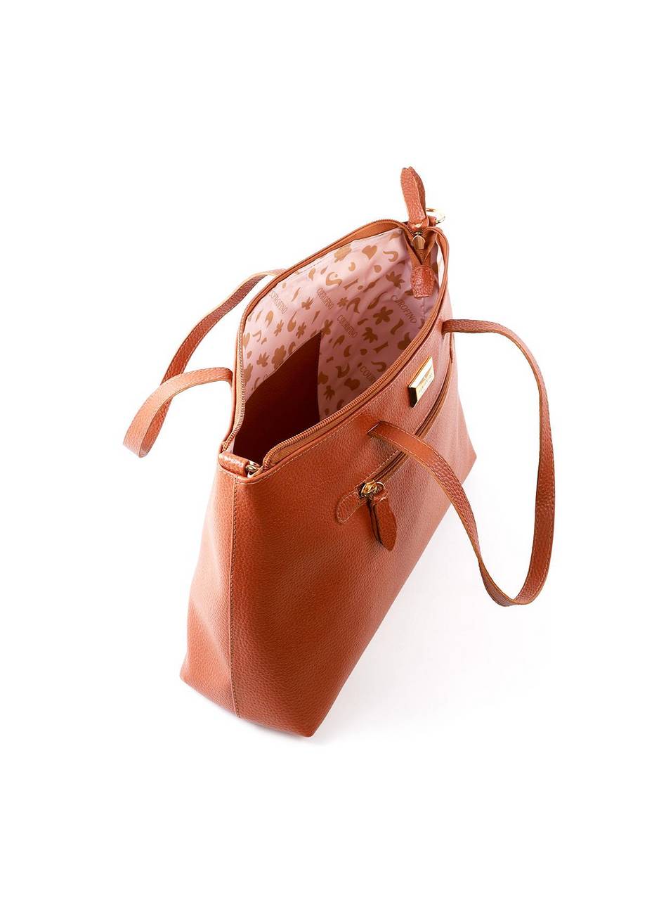 Bolsa Tote Transversal com Bolso Frontal - Castor BSI-6057 - CS