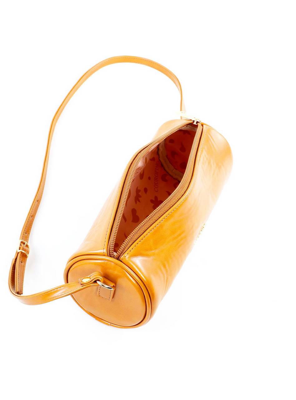 Bolsa Baguete Pequena Bowling - Mostarda BSI-6457 - MT