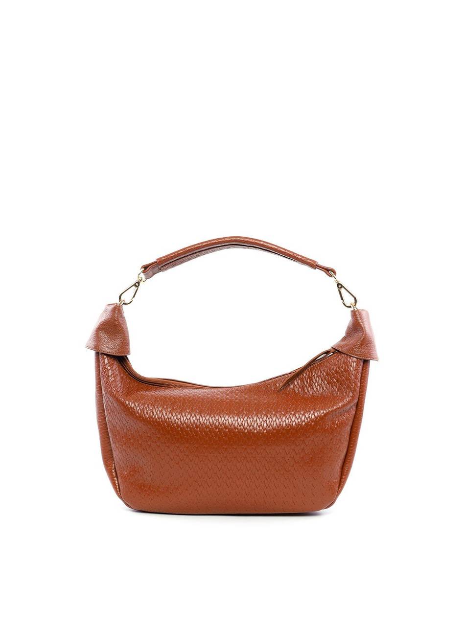 Bolsa Hobo Tressê - Castor BSI-6172 - CS
