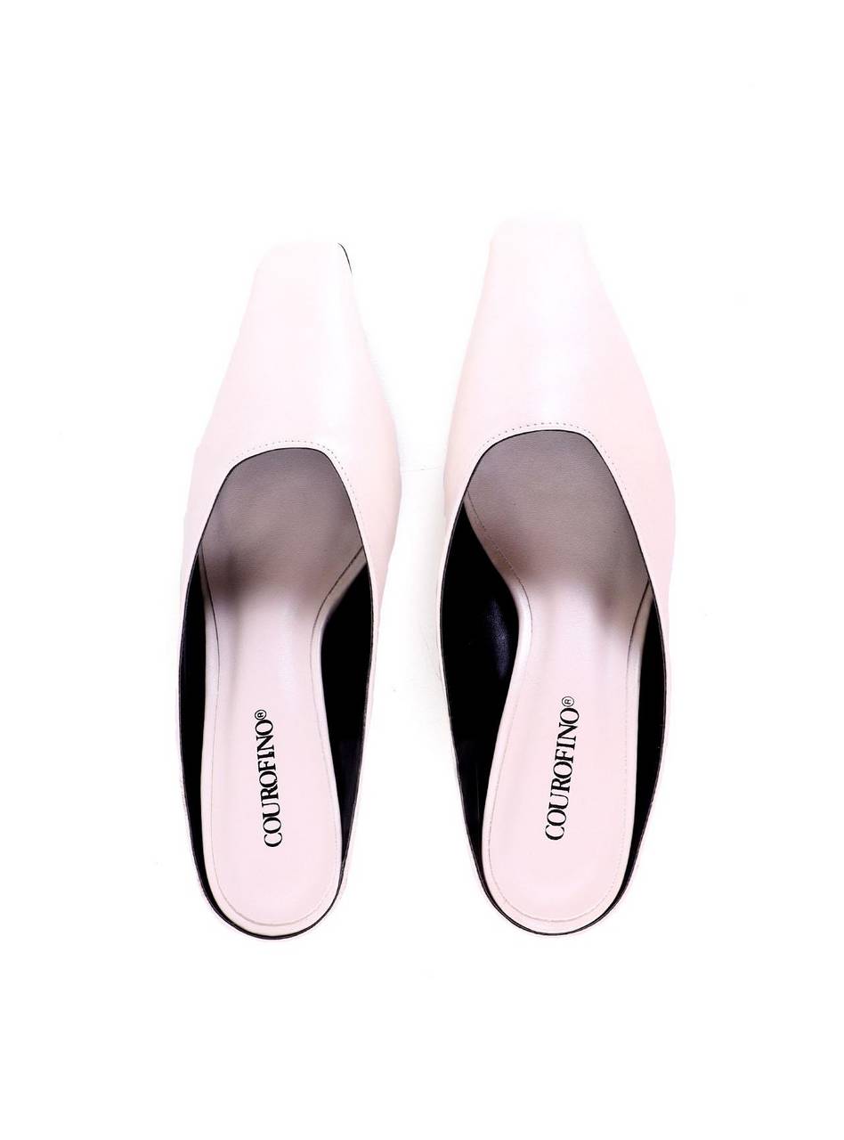 Mule com Salto Bloco e Bico Quadrado - Fenno SD-12010 - FE