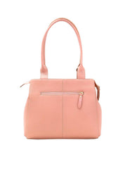 Bolsa Feminina Tote Chaveiro Couro Media Nude BSI-5673 - NU