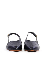 Sapatilha Slingback com Costura de Coração  SDI-12079 - PR
