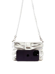 Clutch Drapeada com Alça Corrente BSI-6540 - PT