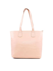 Bolsa Shopper em Tressê com Detalhe de Cinto - Nude BSI-6211 - NU