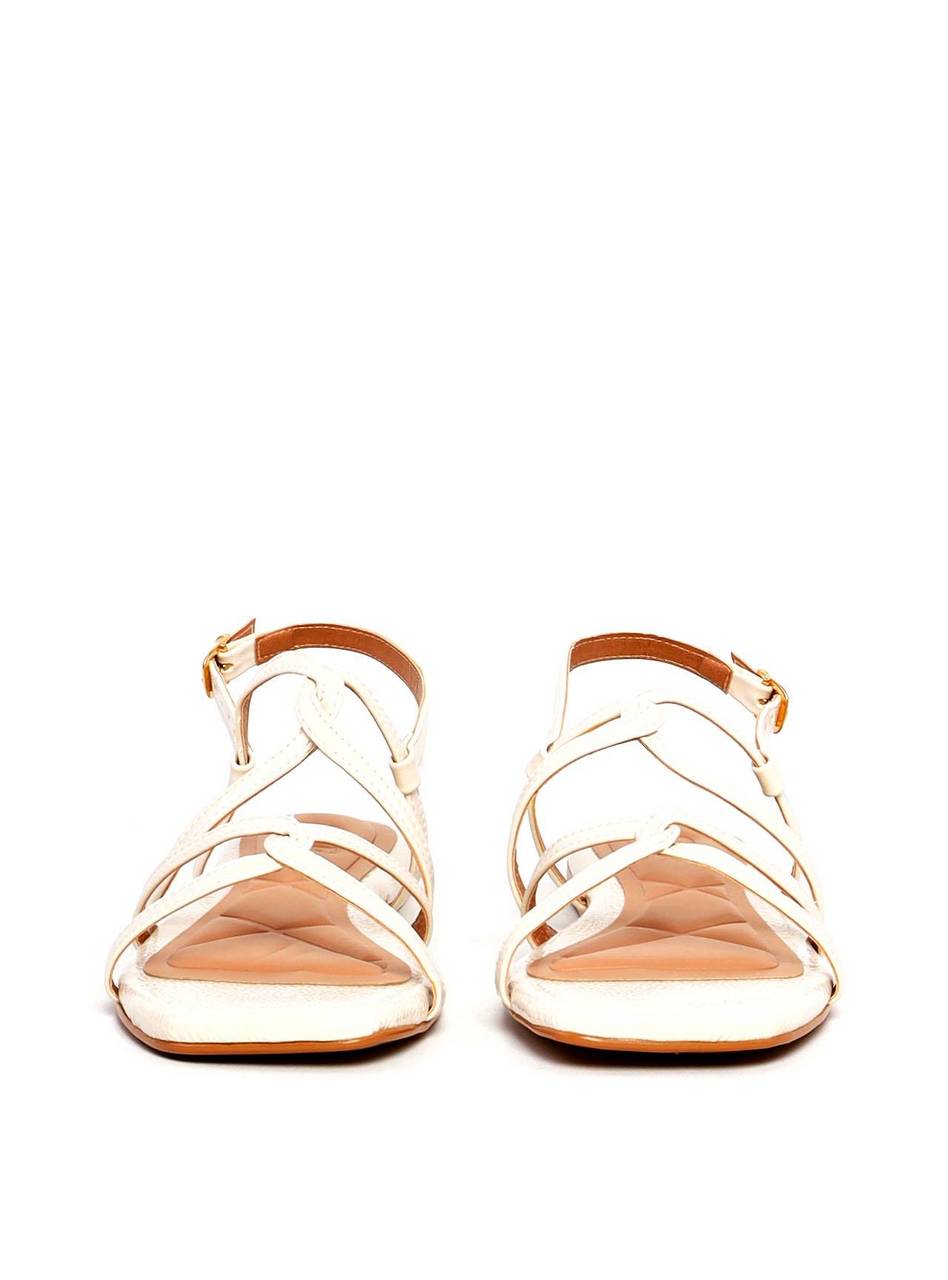 Rasteira com Tiras Finas Entrelaçadas - Fenno SDI-11943 - FE