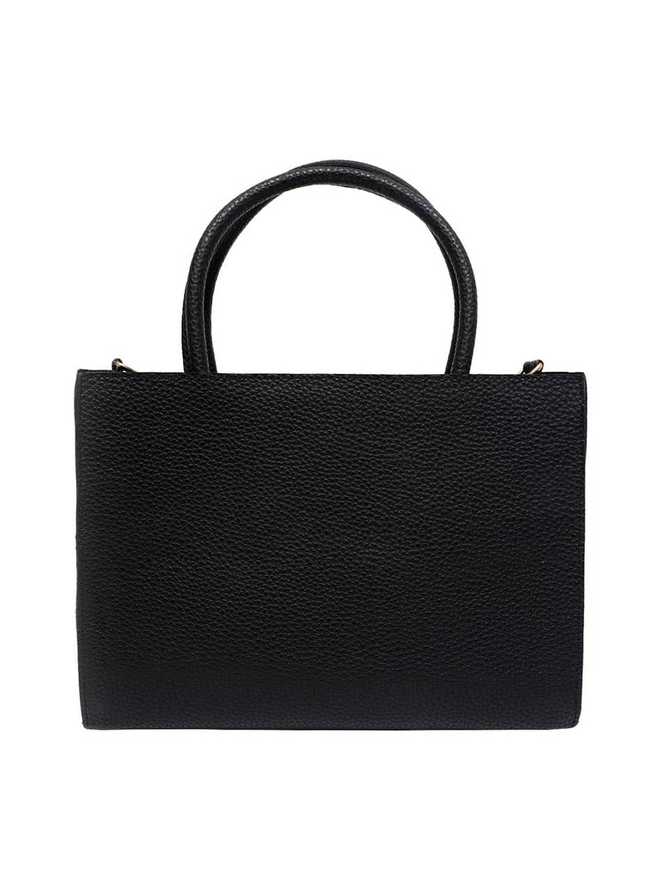 Bolsa Tote Mão Média Quadrada Preta BSI-4415 - PR