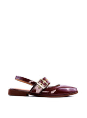 Sapatilha Slingback com Maxi Fivela e Ilhós - Cacau SDI-11728 - CA